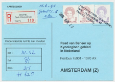 MiPag / Mini Postagentschap Aangetekend Veghel 1995