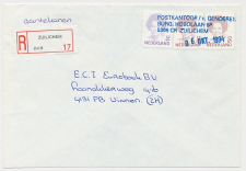 MiPag / Mini Postagentschap Aangetekend Zuilichem 1994