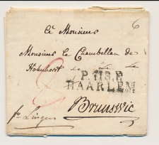 P.118.P. HAARLEM - Braunschweig Duitsland 1814 - Lakzegel
