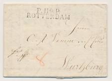 P.119.P. ROTTERDAM - Wurzburg Duitsland 1814