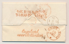 Charlston USA - Engeland - DEBOURSE SGRAVENHAGE 1832