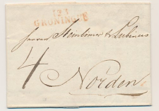 123 GRONINGUE - Norden Duitsland 1813