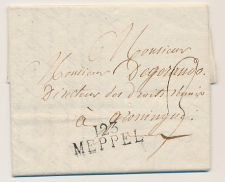 123 MEPPEL - Groningen 1813 - Lakzegel