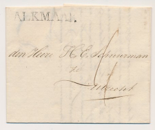 ALKMAAR - Utrecht 1822