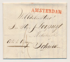 AMSTERDAM - Schiedam 1817 - Interessante tekst a.z. - Cito