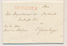 GRONINGEN - s Gravenhage 1828