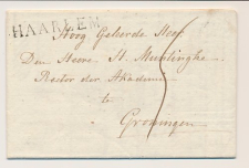 Welgelegen HAARLEM - Groningen 1814 - Lakzegel Wilhelmina 
