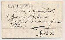 HARDERWYK - Nijkerk 1816 - Lakzegel