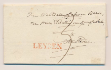 LEYDEN - Amsterdam 1817 - Lakzegel