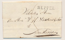 Steenwijk - MEPPEL - Amsterdam 1824
