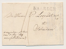 Baarn - NAARDEN - Schiedam 1819