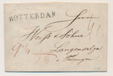 London GB / UK - ROTTERDAM - Thuringen Duitsland 1817
