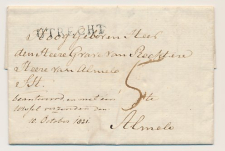 UTRECHT - Almelo 1821 - Lakzegel