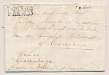 Rinsumageest - DOKKUM FRANCO - s Gravenhage1816 - Lakzegel