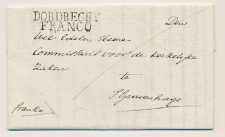 Zwijndrecht - DORDRECHT FRANCO - s Gravenhage 1815 - Lakzegel