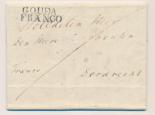 GOUDA FRANCO - Dordrecht 1824 - Vrijmetselarij