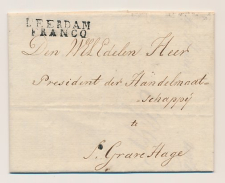LEERDAM FRANCO - s Gravenhage 1827