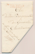 WINSCHOTEN FRANCO - Muntendam 1815/1829