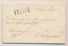 ZWOLLE FRANCO -  s Hertogenbosch 1827 - Opnemen van  Gevangenen