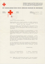 FDC / 1e dag Em. Rode Kruis 1972