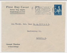 FDC / 1e dag Em. Kind 1938 - Uitgave Thoolen