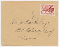 Vroeger dan FDC / 1e dag Em. Dag van de Postzegel/Postkoets 1943