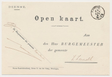 Kleinrondstempel Kantens 1897