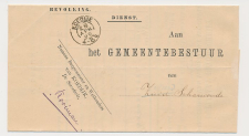 Kleinrondstempel Koedijk 1899