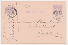 Kleinrondstempel Kwadijk 1891