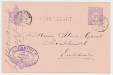 Kleinrondstempel Kwadijk 1891