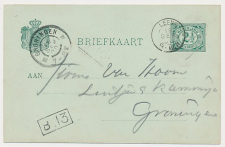 Kleinrondstempel Leens 1900