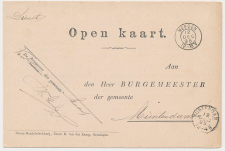 Kleinrondstempel Meeden 1895