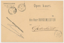 Kleinrondstempel Menaldum 1887