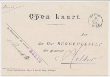 Kleinrondstempel Marum 1893