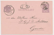 Kleinrondstempel Midsland 1896