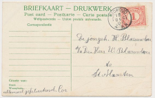 Kleinrondstempel Midwoud 1907