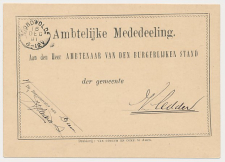Diever - Kleinrondstempel Noordwolde 1891