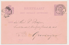Kleinrondstempel Nieuwetonge 1893