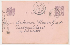 Kleinrondstempel Nibbikswoud 1898