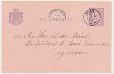 Kleinrondstempel Norg 1892