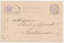 Kleinrondstempel Nibbikswoud 1888