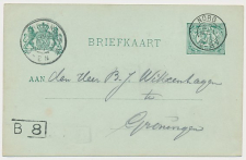 Kleinrondstempel Norg 1901