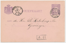 Kleinrondstempel Onderdendam 1884