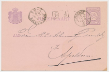 Kleinrondstempel Oirschot 1889 : Afz. Dir. Postkantoor Oorschot