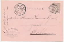 Kleinrondstempel Ooltgensplaat 1899