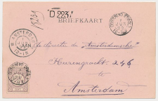 Kleinrondstempel Oosterend (Friesl:) 1899