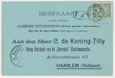 Kleinrondstempel Oosterend (N:H:) 1901