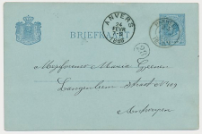 Heel - Kleinrondstempel Panheel - Belgie 1886