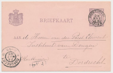 Kleinrondstempel Poortugaal 1898