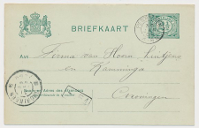 Kleinrondstempel Pieterburen 1906